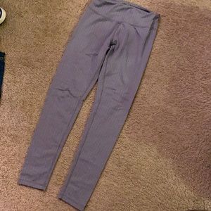 Kyodan Grey herringbone pattern leggings